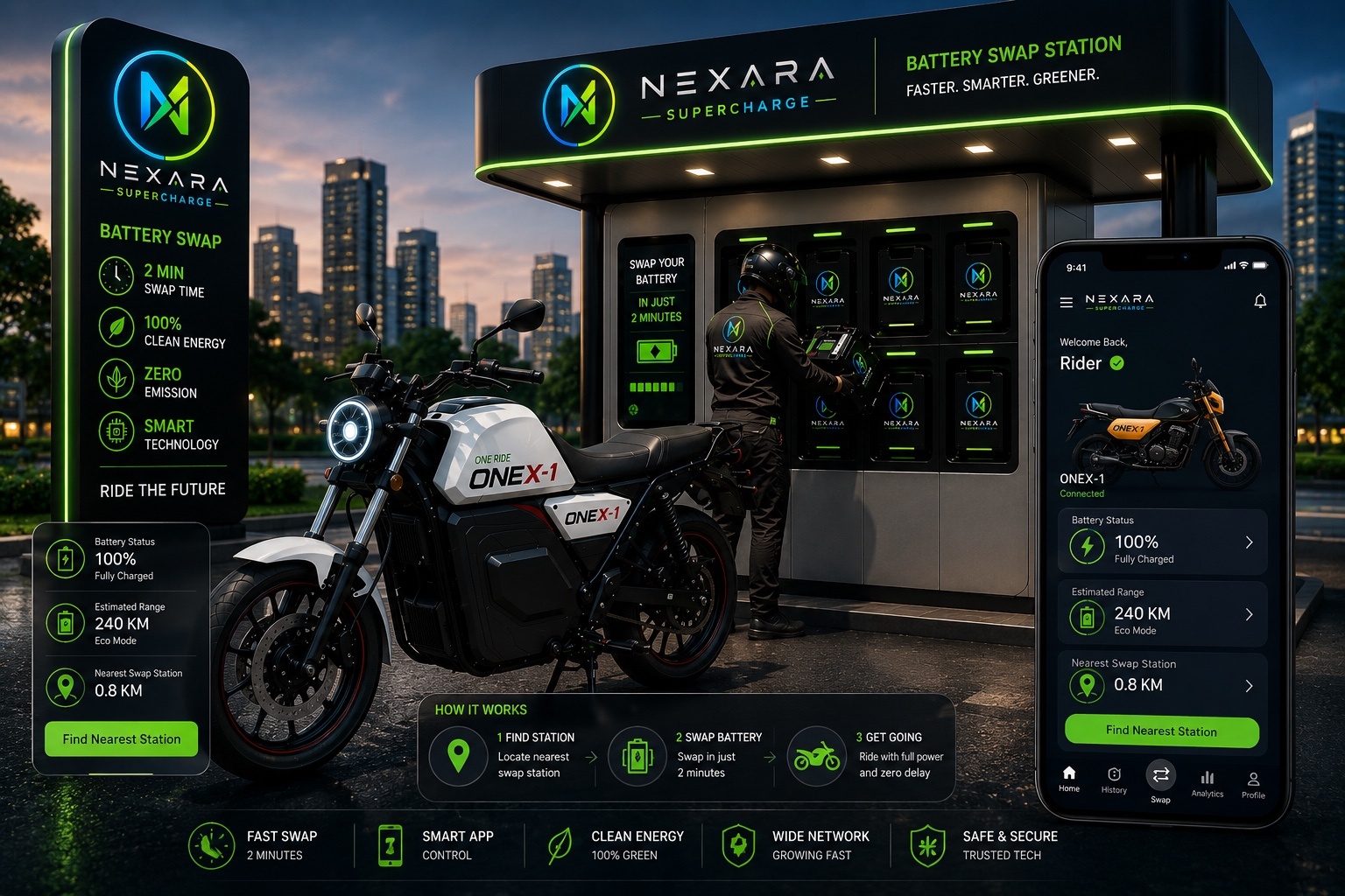 EV BIKE & SCOUTER CHARGING STATION