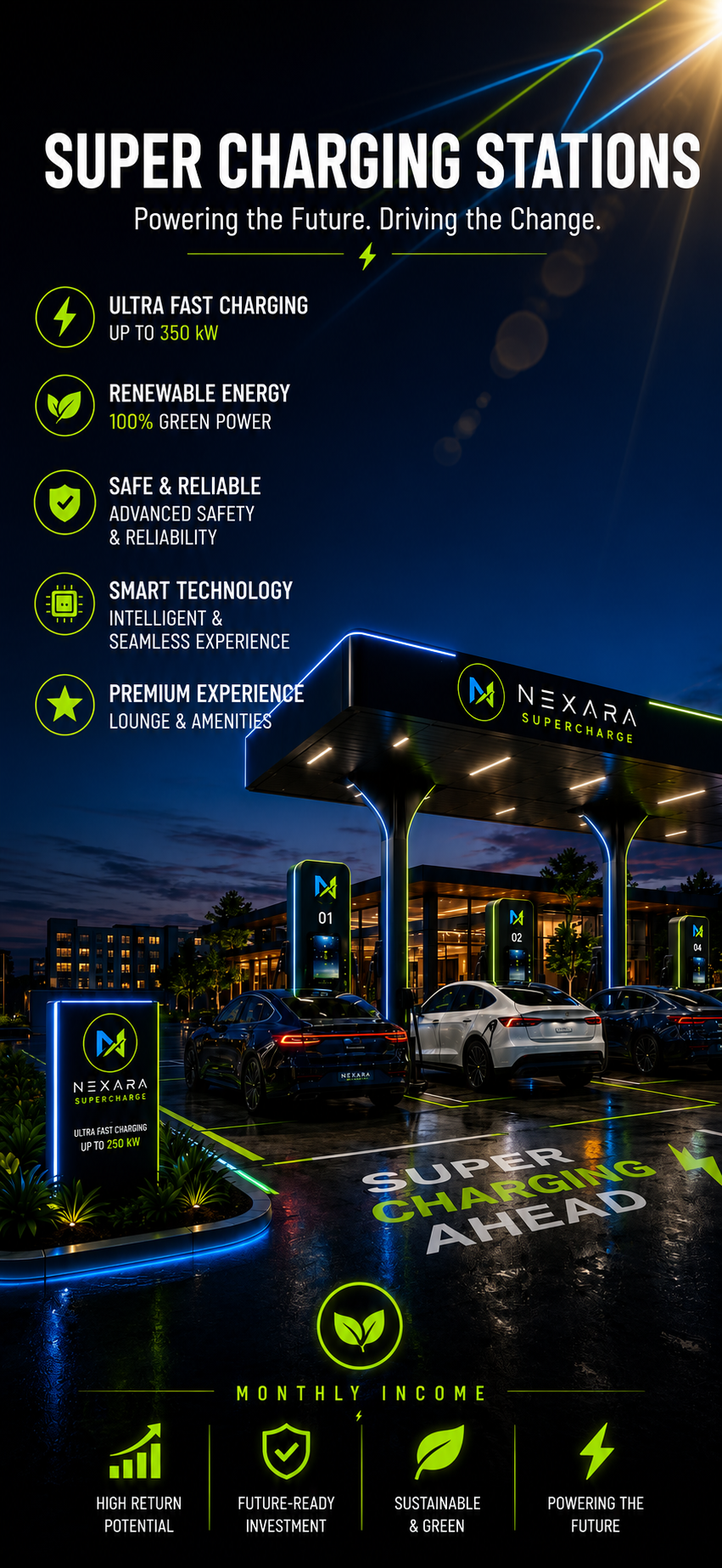SUPER CHARGING STATIONS